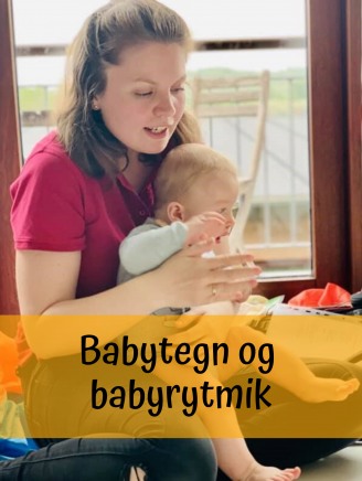 Pernille Hjortshøj underviser i babytegn og babyrytmik